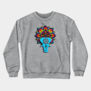 Elefante Mandala Crewneck Sweatshirt